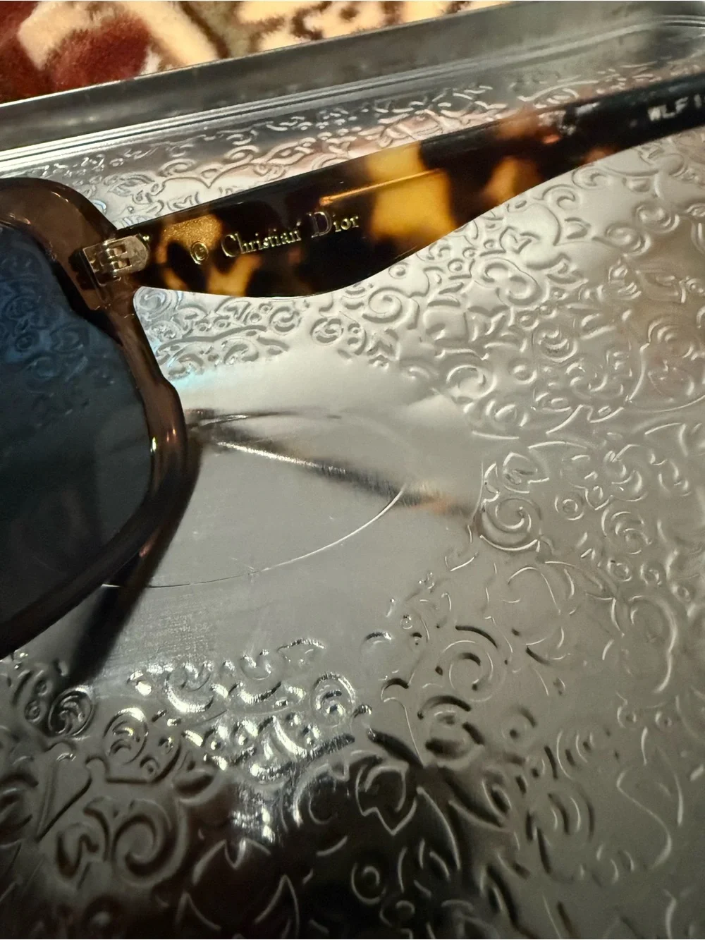 Dior tortoiseshell sunglasses